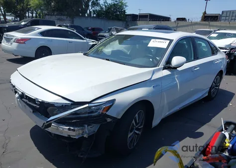 2021 Honda Accord Hybrid Ex-L z USA, uszkodzony, nr VIN 1HGCV3F51MA016146
